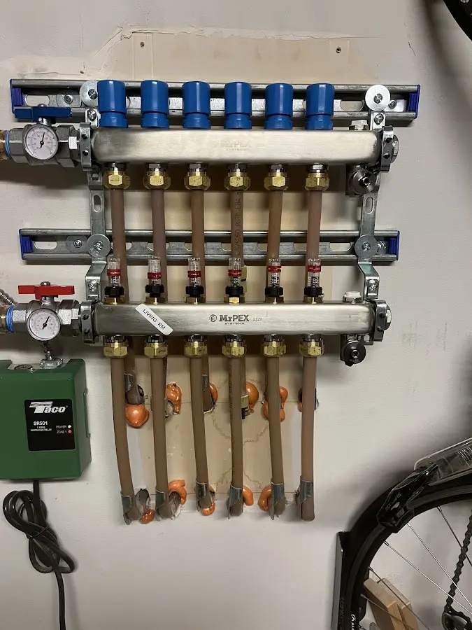 Plumber performing Water Heater Repair at a residential property in North Hartsville